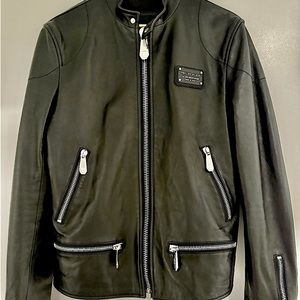 Philipp Plein Leather Jacket